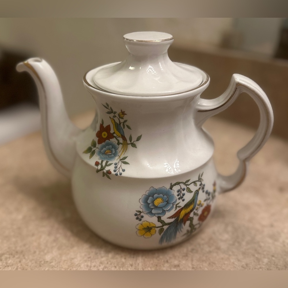 Vintage 1970’s Woods and Sons Ironstone Teapot